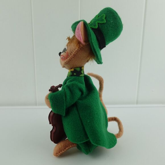 Annalee St. Patrick's Irish Boy Mouse Shamrock Leprechaun - Picture 4 of 8